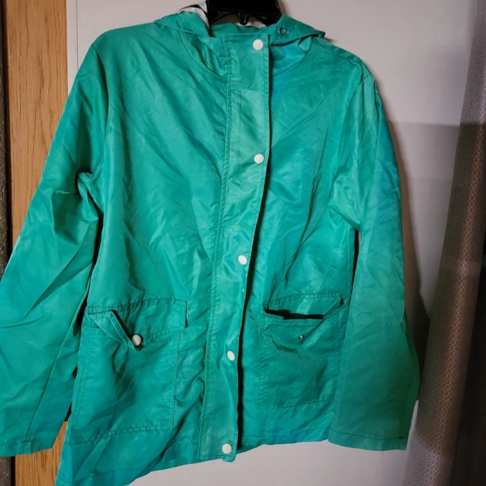 Womens rain coat